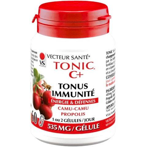 Tonic C+ camu-camu propolis Vecteur Santé - 60 gélules