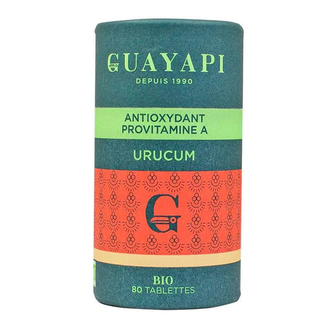 Urucum Tablettes Bio Guayapi 80 Tablettes, Complément bronzage bio