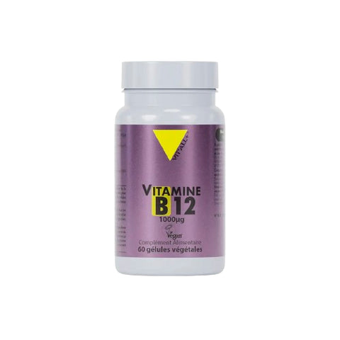 Vitamine B12 Méthylcobalamine 1000 µg Vit'all+ - 60 gélules végétales