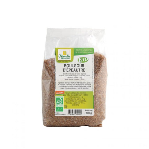 Bulgur de espelta ecológico-500g-Moulin des Moines