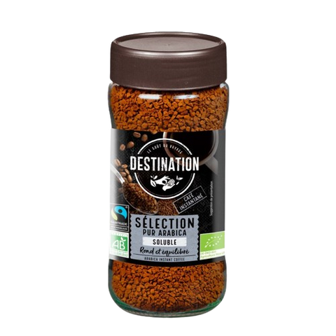 Café Soluble Arábica Puro Orgánico-200g-Destino