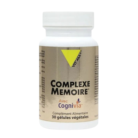 Complexe Mémoire avec Cognivia 30 gélules Vit'all+