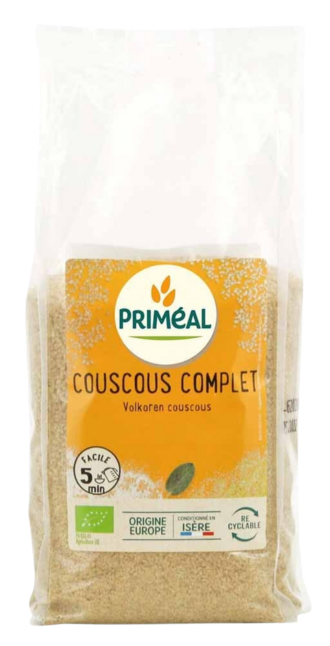 Cuscús integral ecológico-500g-Priméal