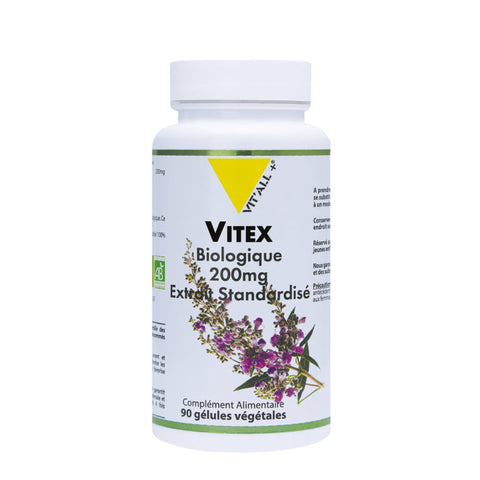 Gattilier Bio 200 mg Vit'all+ - 90 gélules végétales