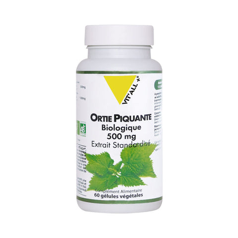 Ortie Piquante Bio 500 mg Vit'all+ - 60 gélules végétales