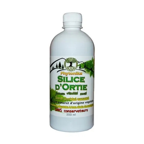 Silice d’Ortie Bio PHYTONIKA 500 ml", "Complément silicium végétal"