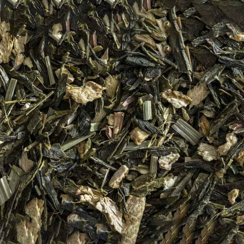 Té Verde Limón Jengibre Bio-100g-Thé de la Pagode