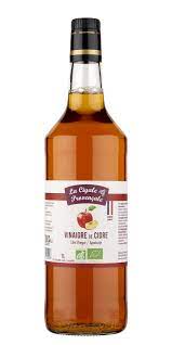 Vinagre de Sidra Ecológico 5%-1 L-La Cigale Provençale