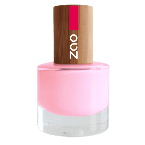 Vernis à ongles Bio - 654 Rose bonbon- 8 ml - Zao Make-up - Boutique Pleine-Forme