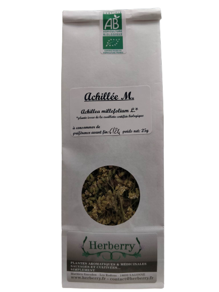 Milenrama orgánica-25g-Herberry