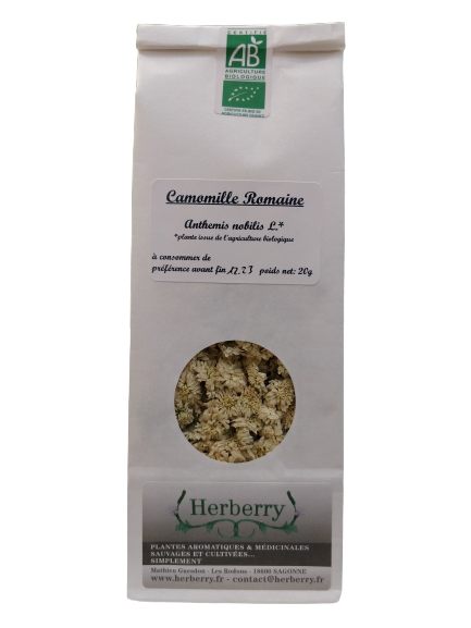 Tisane de camomille romaine bio Herberry - 25 g