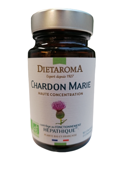 Cardo Mariano Alta Concentración - 60 comprimidos - Dietaroma