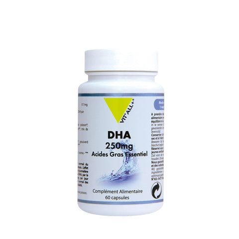 DHA 250 mg Vit'all+ - 60 capsules