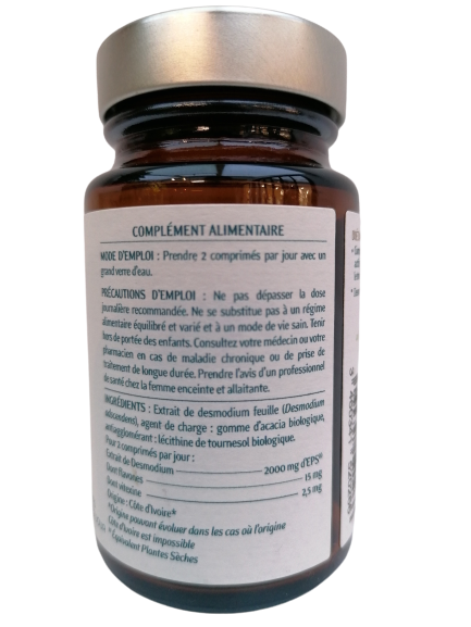 Desmodium Alta Concentración Ecológico - 60 Comprimidos - Dietaroma