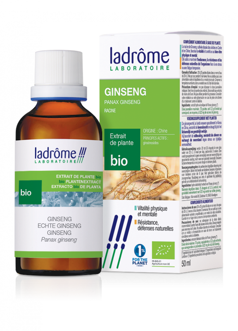 Extracto de Ginseng Bio-50ml-Ladrôme
