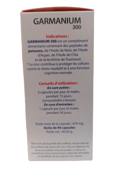 Garmanium 300-90 cápsulas-Biothalassol