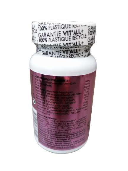 Complejo Vitamina B 100-30 comprimidos-Vit'all+