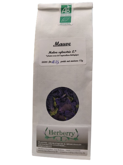 Tisane de mauve bio Herberry - 15 g