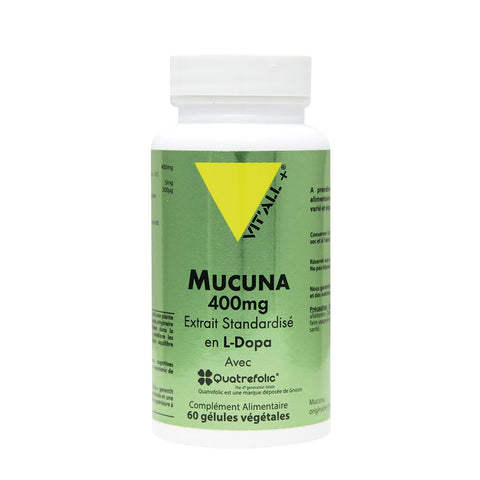Mucuna 400 mg Vit'all+ - 60 gélules végétales