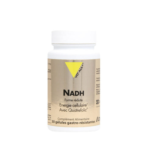 NADH 10 mg Vit'all+ - 30 gélules végétales