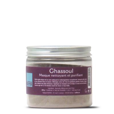 Ghassoul dermatologique-200g-Nafha - Boutique Pleine-Forme