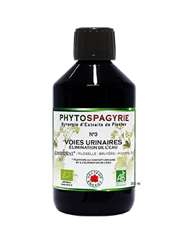 1. Phytospagyrie N°3 Voies urinaires (Elimination de l'eau) - Boutique Pleine-Forme