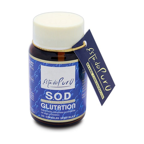 SOD Glutatión- 30 cápsulas vegetales-Pura Esencia