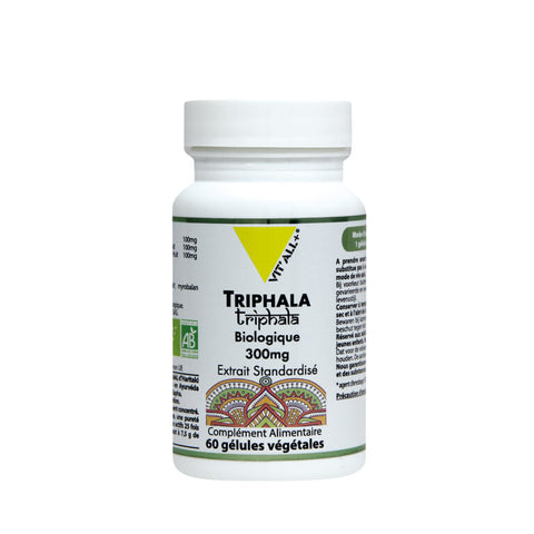 Triphala Bio 300 mg Vit'all+ - 60 gélules végétales