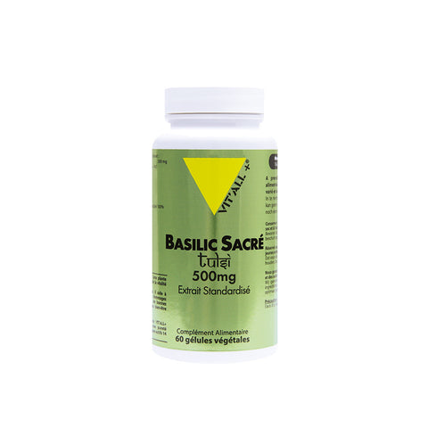 Basilic Sacré Tulsi 500 mg Vit'all+ - 60 gélules végétales
