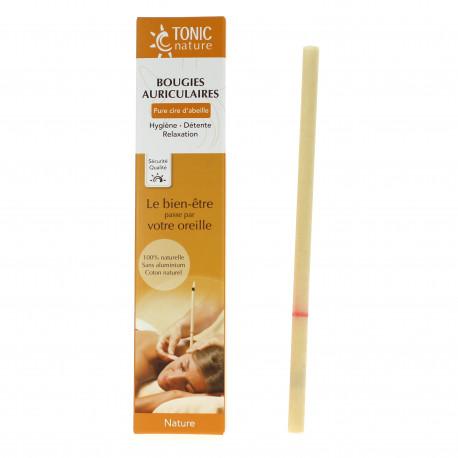 BOUGIE AURICULAIRE NATURE 10 unit PAR sachet-La source - Boutique Pleine-Forme