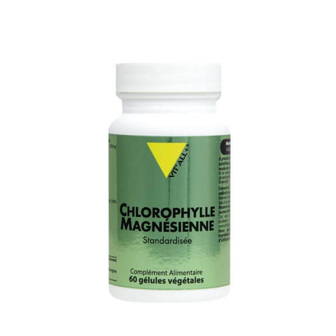 Chlorophylle magnésienne 200 mg Vit'all+ - 60 gélules
