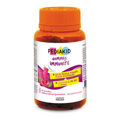 PEDIAKID Gomas Inmunidad - 60 ositos - Ineldéa