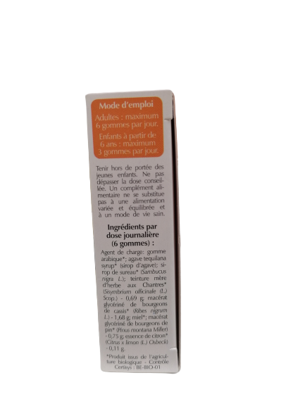 Gomas cantor organicas-24 gomas-Herbalgem