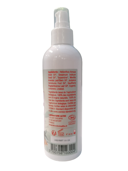 Aceite de masaje muscular deportivo ecológico - 200ml - Altho