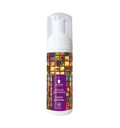Mousse Coiffante Fixation Légère-150ml-Bioturn - Boutique Pleine-Forme