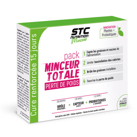 PACK ADELGAZAMIENTO TOTAL-Tratamiento 15 días-STC Nutrition