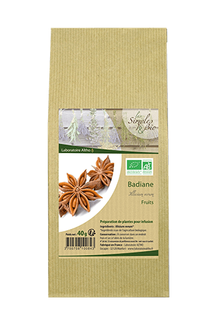 Badiane bio-40g-Altho - Boutique Pleine-Forme