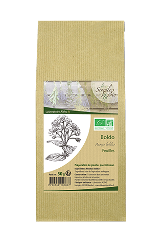 Feuille Boldo bio-50g-Altho - Boutique Pleine-Forme
