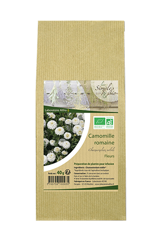 Camomille romaine fleur -40 g-Altho - Boutique Pleine-Forme