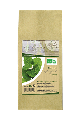 Mélisse Feuilles Bio -30 g-Altho - Boutique Pleine-Forme