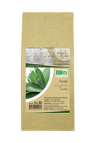 Sauge Feuilles Bio - 40g-Altho - Boutique Pleine-Forme