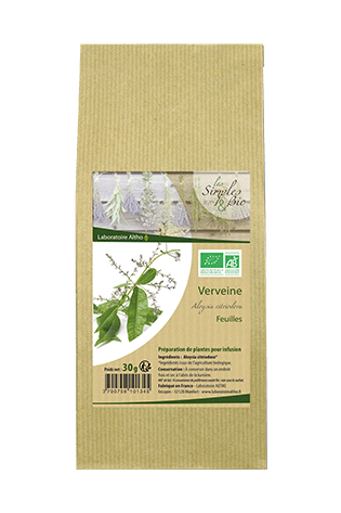 Verveine Feuilles Bio-30g-Altho - Boutique Pleine-Forme
