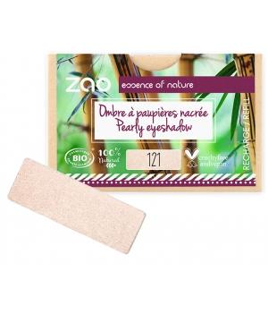 Recharge Ombre à paupières nacrée rectangle 121 ivoire nacré-Zao Make up - Boutique Pleine-Forme