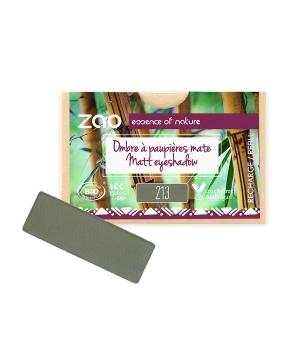 Recharge Ombre à paupières nacrée rectangle 213 Vert militaire-Zao Make up - Boutique Pleine-Forme