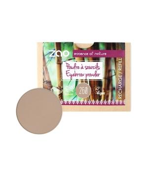 Recharge Poudre à Sourcils 260 Blonds-Zao Make up - Boutique Pleine-Forme
