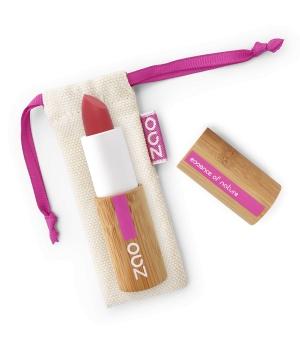 Rouge à lèvres Soft Touch 435 Rouge Grenade 3.5g-Zao Make up - Boutique Pleine-Forme