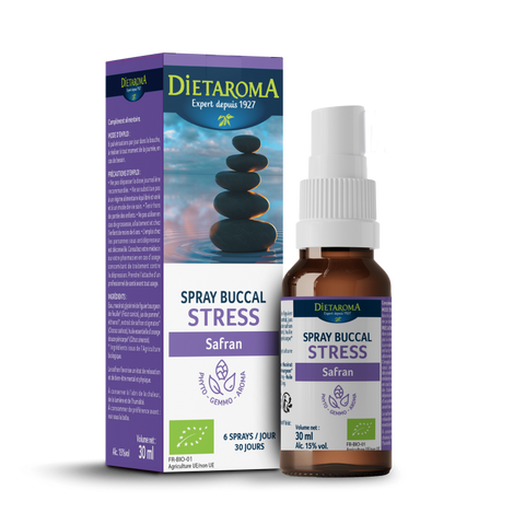 Spray bucal antiestrés con Azafrán-30ml-Dietaroma