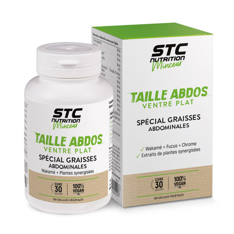 TAMAÑO ABS-vientre plano-120 cápsulas-STC Nutrition