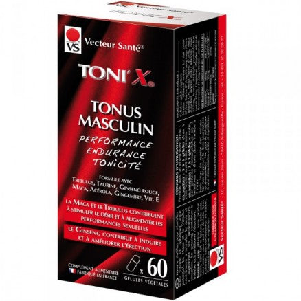 Toni'x Tonus Masculin-60capsules-Vecteur santé