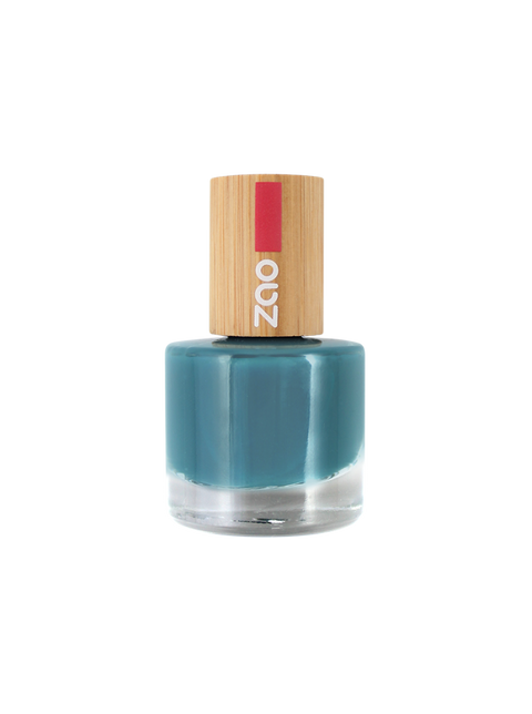 Esmalte de uñas orgánico - 676 Bahía de Vizcaya 8 ml - Zao Make-up